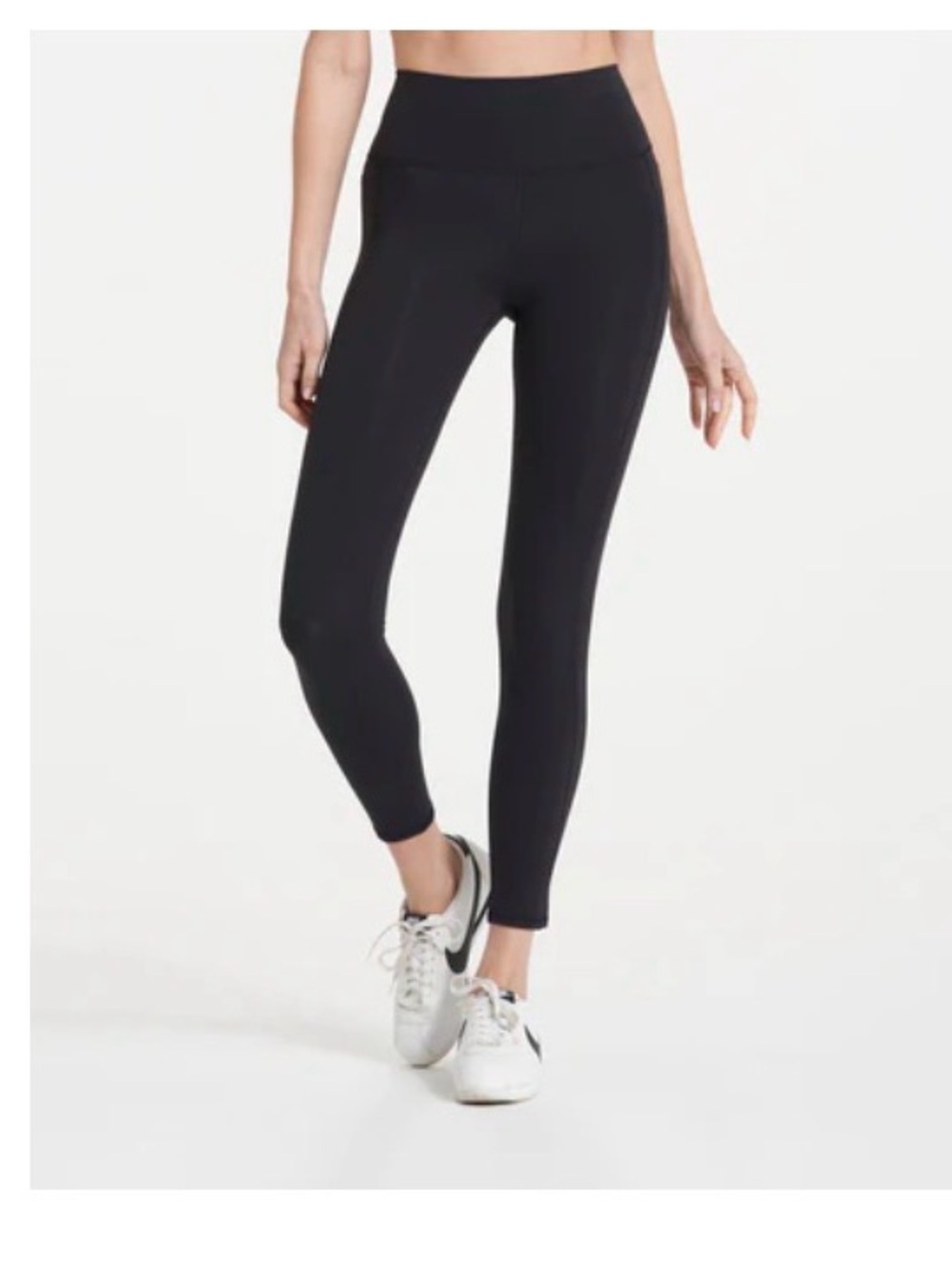 Vuori Black High-Waist Studio Pocket Leggings